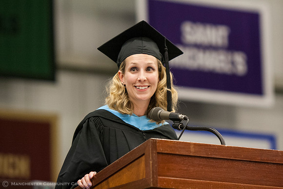 Commencement speaker Kendra Tisbert
