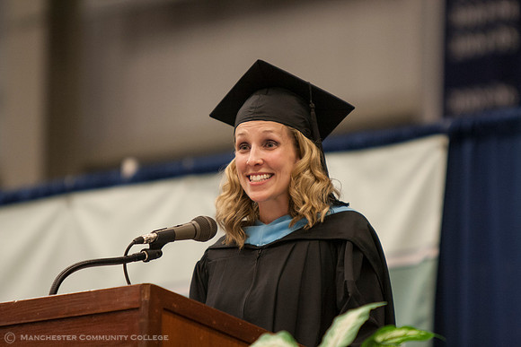 Commencement speaker Kendra Tisbert