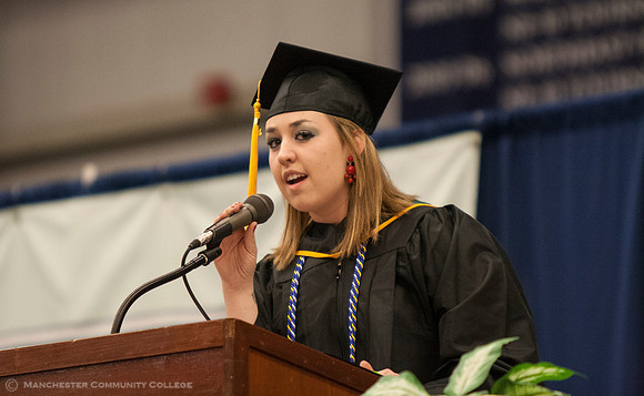 2013-2014 Student Senate President Deana Nicoletti