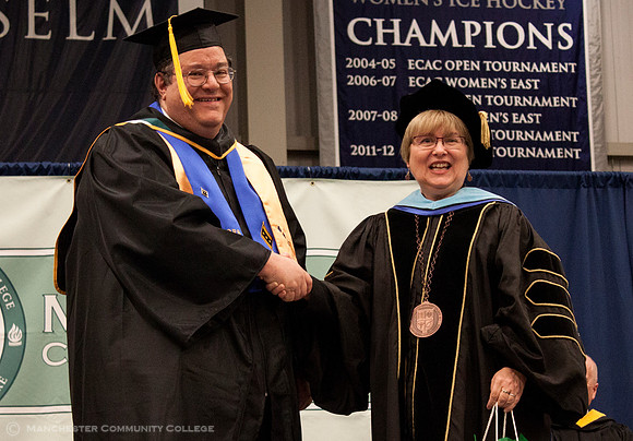 President's Award Recipient David Matteucci and President Huard