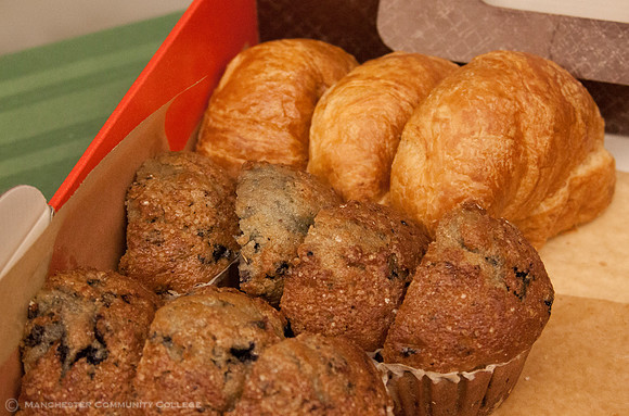 Graduation Rehearsal breakfast donated by Northeast Delta Dental