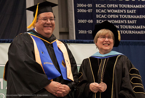 President's Award Recipient David Matteucci and President Huard