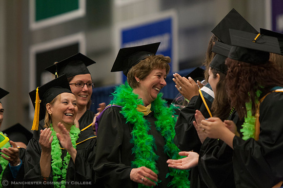 Medical Assisting Students Honoring Retiring Professor Cindy Feldhousen